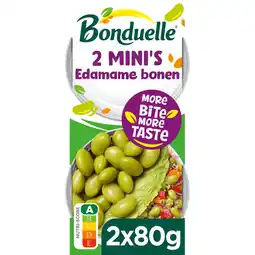 Albert Heijn Bonduelle Edamame bonen 2 mini's aanbieding
