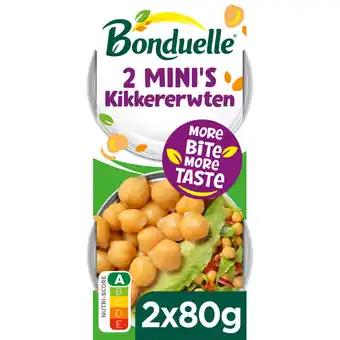 Albert Heijn Bonduelle Kikkererwten 2 mini's aanbieding