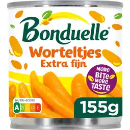 Albert Heijn Bonduelle Worteltjes extra fijn aanbieding