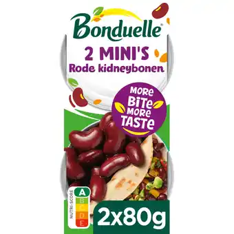 Albert Heijn Bonduelle Rode kidneybonen 2 mini's aanbieding