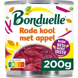 Albert Heijn Bonduelle Rode kool met appel aanbieding