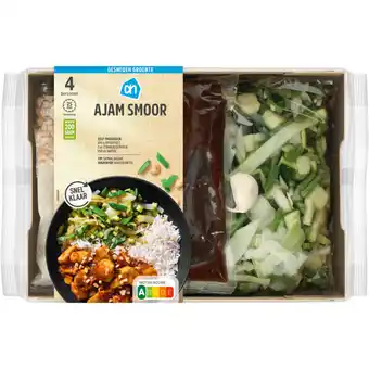 Albert Heijn AH Gesneden verspakket ayam smoor aanbieding