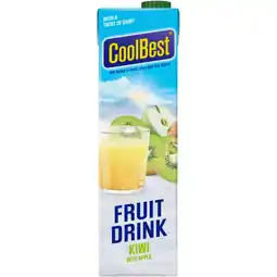 Albert Heijn CoolBest Fruitdrink kiwi with apple aanbieding
