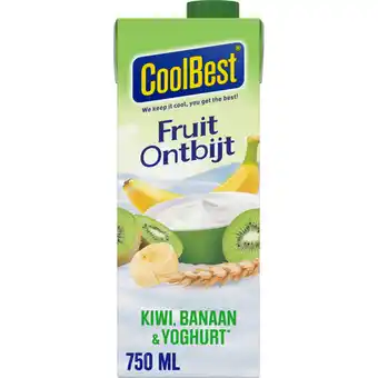 Albert Heijn CoolBest Fruit ontbijt kiwi, banaan & yoghurt aanbieding