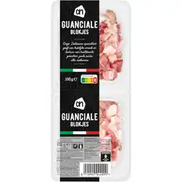 Albert Heijn AH Guanciale blokjes aanbieding