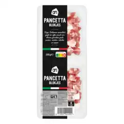 Albert Heijn AH Pancetta blokjes aanbieding