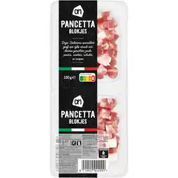 Albert Heijn AH Pancetta blokjes aanbieding