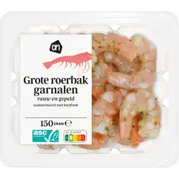 Albert Heijn AH Grote roerbak garnalen knoflook aanbieding