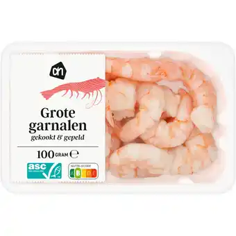 Albert Heijn AH Grote garnalen aanbieding