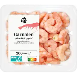 Albert Heijn AH Garnalen knoflook aanbieding