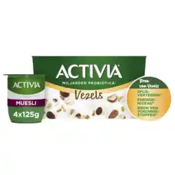 Albert Heijn Activia Yoghurt muesli aanbieding