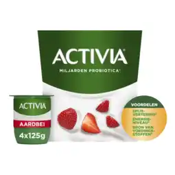 Albert Heijn Activia Yoghurt aardbei aanbieding