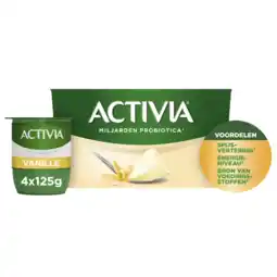 Albert Heijn Activia Yoghurt vanille aanbieding