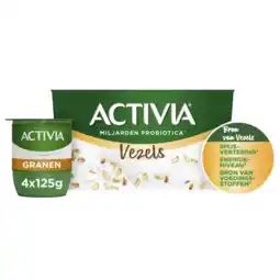 Albert Heijn Activia Yoghurt granen aanbieding
