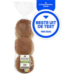 Albert Heijn AH Extra lang lekker volkoren bollen 6st aanbieding