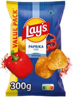 Albert Heijn Lay's Paprika flavour value pack aanbieding