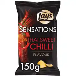 Albert Heijn Lay's Sensations Thai sweet chilli aanbieding