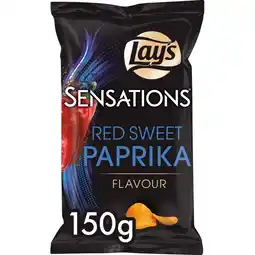 Albert Heijn Lay's Sensations red sweet paprika aanbieding