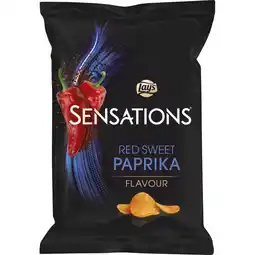 Albert Heijn Lay's Sensations red sweet paprika aanbieding