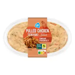 Albert Heijn AH Pulled chicken teriyaki salade aanbieding