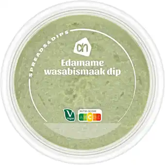 Albert Heijn AH Edamame wasabismaak dip aanbieding