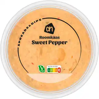 Albert Heijn AH Roomkaas met sweetpepper aanbieding