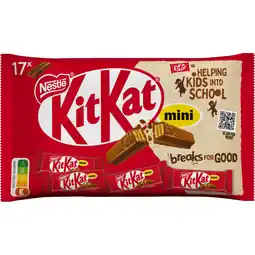 Albert Heijn Kitkat Mini melkchocolade uitdeelzak aanbieding