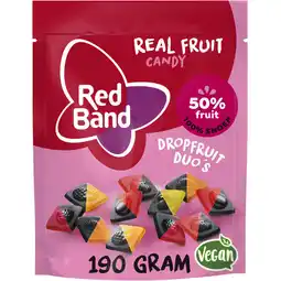 Albert Heijn Red Band Real fruit dropfruit duo's aanbieding
