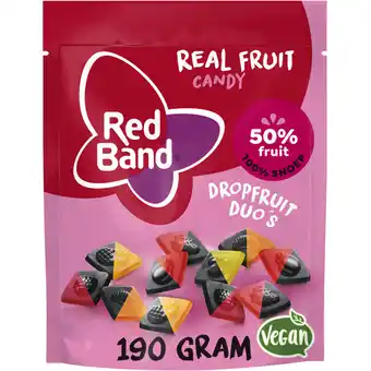 Albert Heijn Red Band Real fruit dropfruit duo's aanbieding