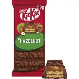 Albert Heijn Kitkat Melkchocoladereep hazelnoot aanbieding