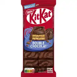 Albert Heijn Kitkat Melkchocoladereep double chocolate aanbieding