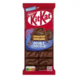 Albert Heijn Kitkat Melkchocoladereep double chocolate aanbieding