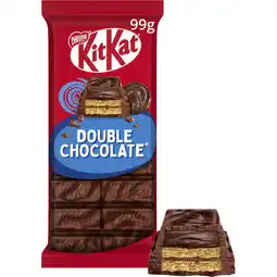 Albert Heijn Kitkat Melkchocoladereep double chocolate aanbieding