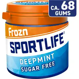 Albert Heijn Sportlife Frozn deepmint gums aanbieding