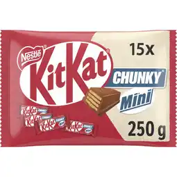 Albert Heijn Kitkat Chunky mini melkchocolade uitdeelzak aanbieding
