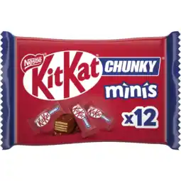 Albert Heijn Kitkat Chunky mini melkchocolade uitdeelzak aanbieding