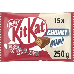 Albert Heijn Kitkat Chunky mini melkchocolade uitdeelzak aanbieding