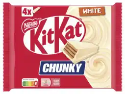 Albert Heijn Kitkat Chunky white reep 4-pack aanbieding