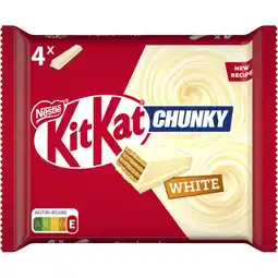 Albert Heijn Kitkat Chunky white reep 4-pack aanbieding