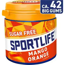 Albert Heijn Sportlife Big gums mango orange aanbieding