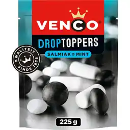 Albert Heijn Venco Droptoppers salmiak & mint aanbieding