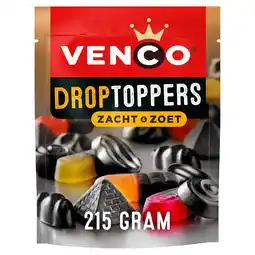 Albert Heijn Venco Droptoppers zacht & zoet aanbieding