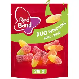 Albert Heijn Red Band Duo winegums zoet zuur aanbieding