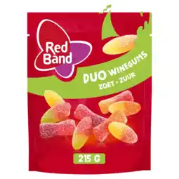 Albert Heijn Red Band Duo winegums zoet zuur aanbieding