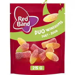 Albert Heijn Red Band Duo winegums zoet zuur aanbieding