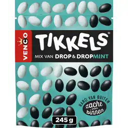 Albert Heijn Venco Tikkels drop & dropmint aanbieding