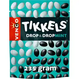 Albert Heijn Venco Tikkels drop & dropmint aanbieding