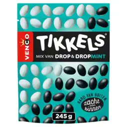 Albert Heijn Venco Tikkels drop & dropmint aanbieding