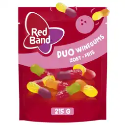 Albert Heijn Red Band Duo winegums zoet fris aanbieding