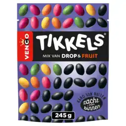 Albert Heijn Venco Tikkels drop & fruit aanbieding